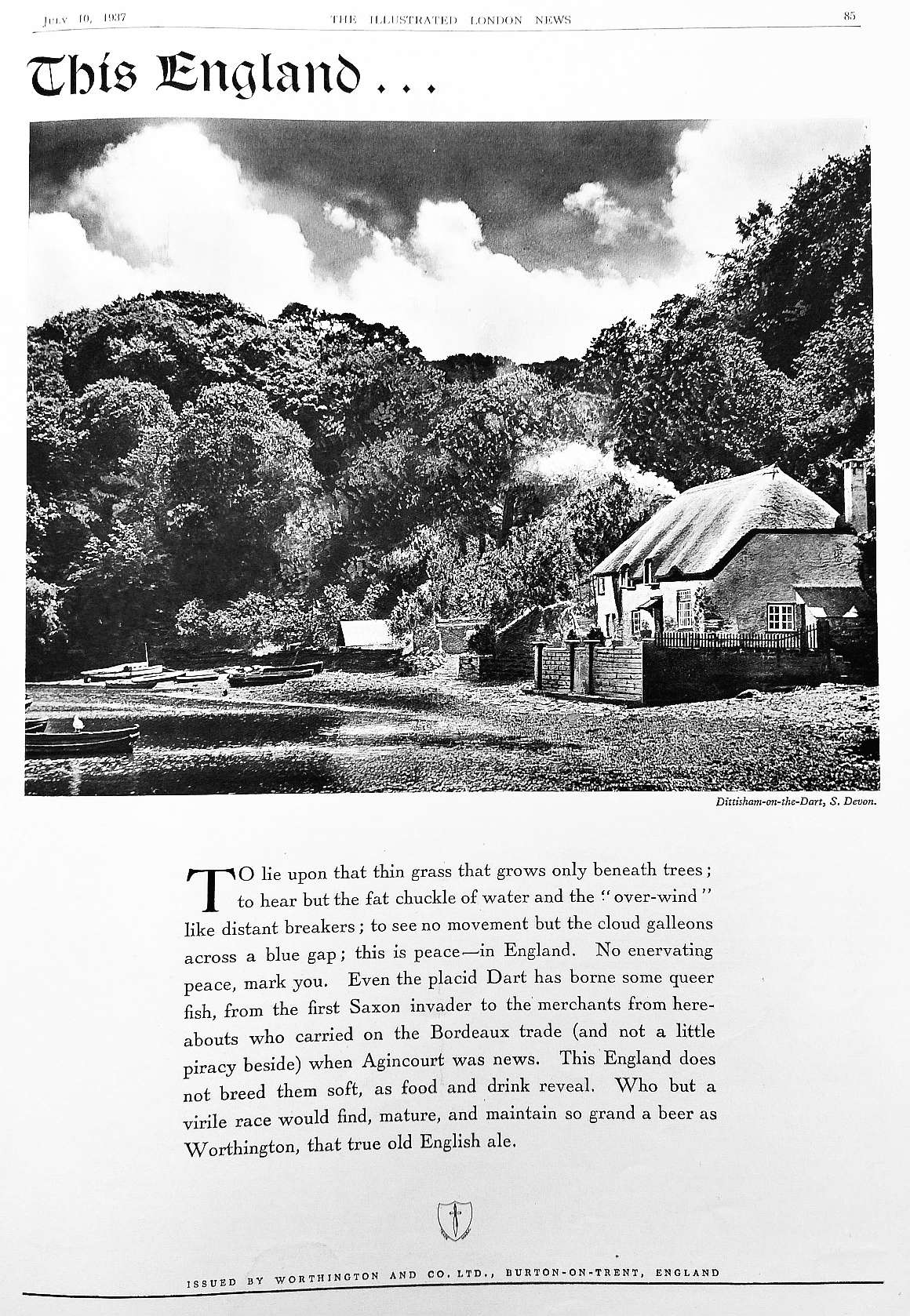 Dittisham on the Dart